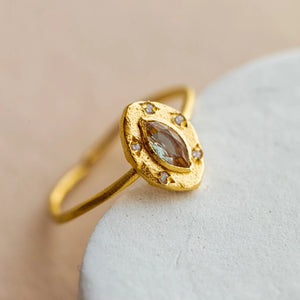 Evil Eye Zultanite Ring