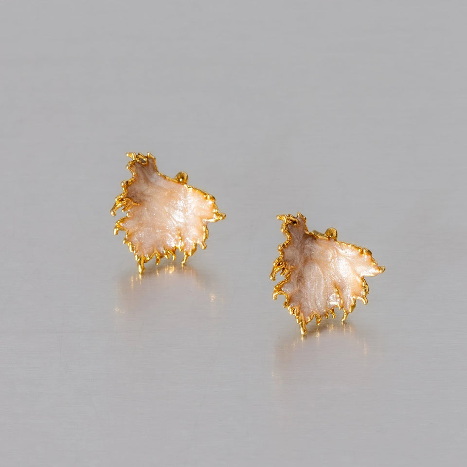 Geranium Leaf Earring Powder
