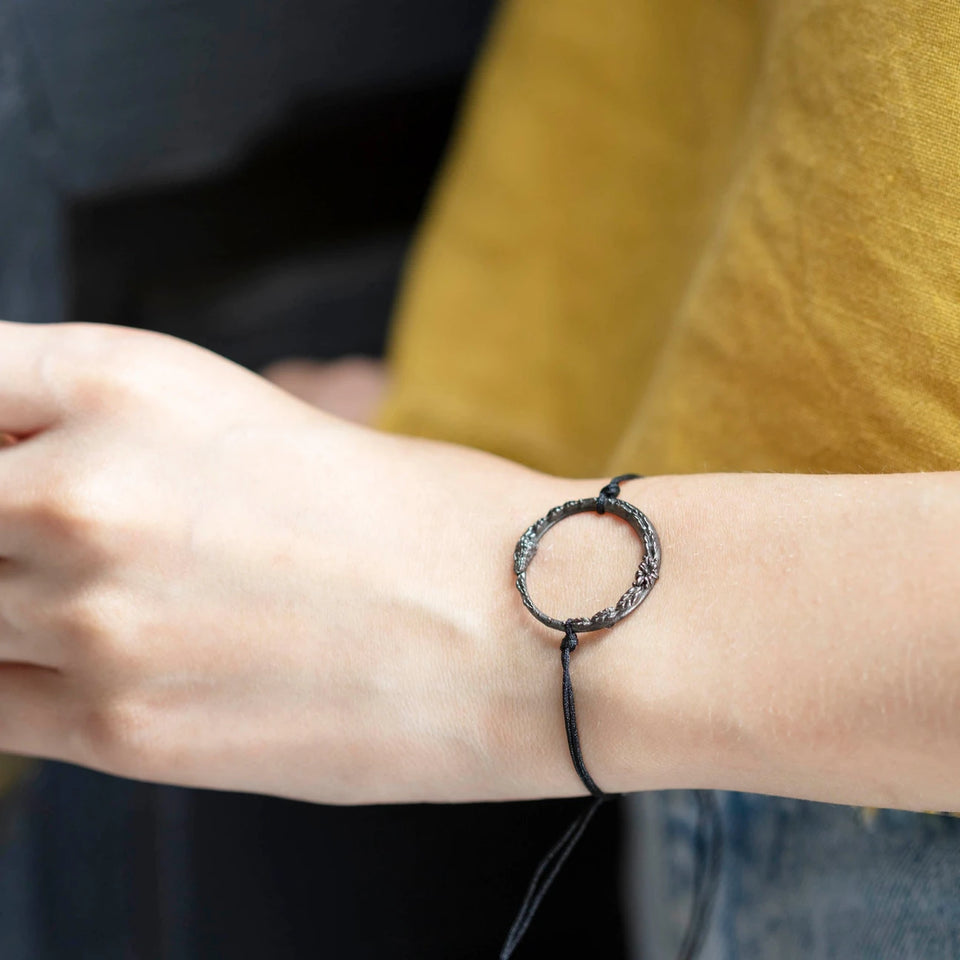 Ouroboros Bracelet XL - Black Edition
