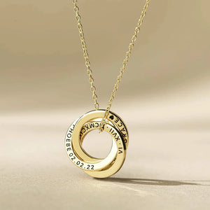 Russian Ring Family Necklace