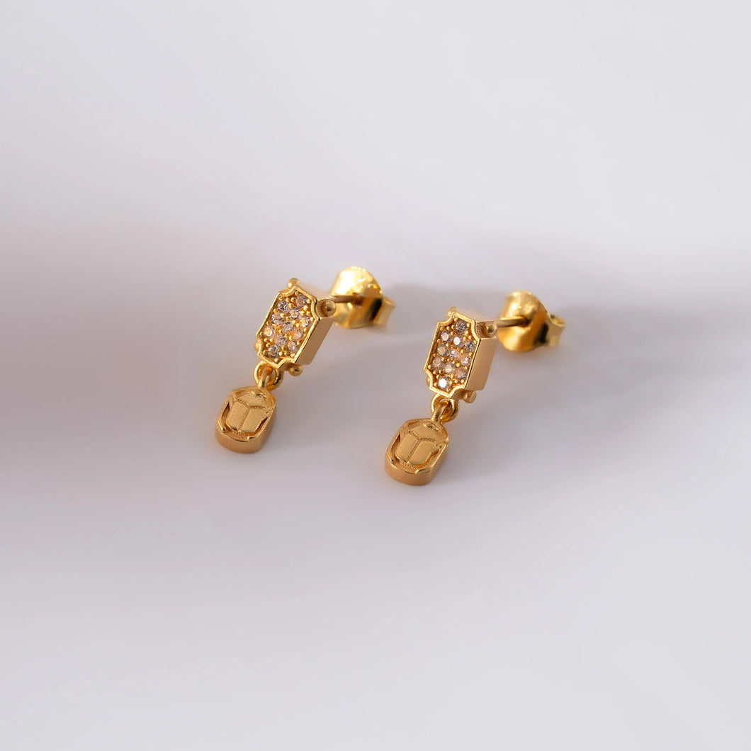 Scarab Earring