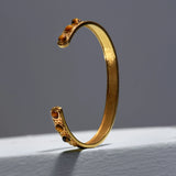 Dragon Tiger's Eye 6 Stone Bracelet