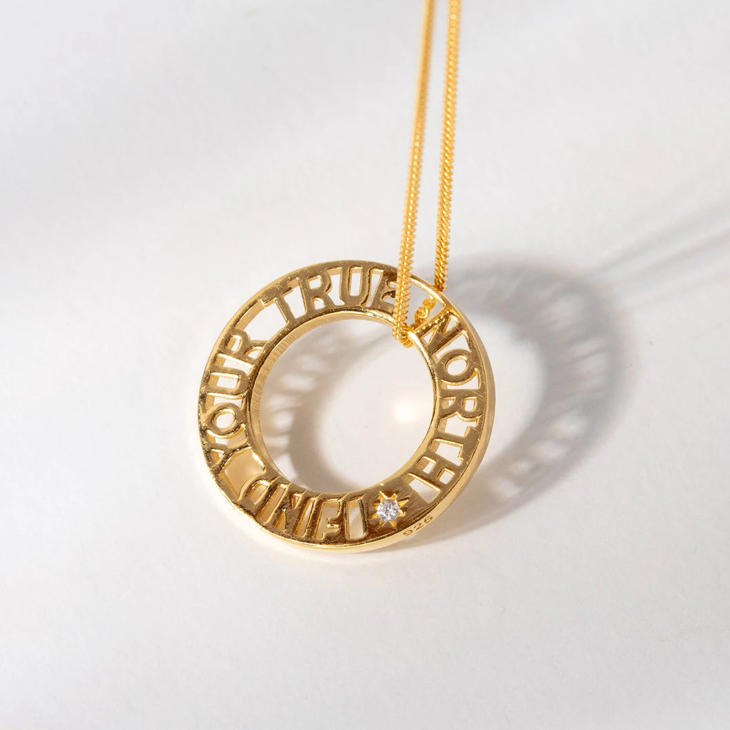 Find Your True North Necklace