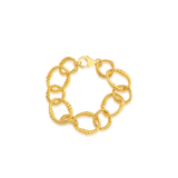 Aries Spiral Chain Bracelet