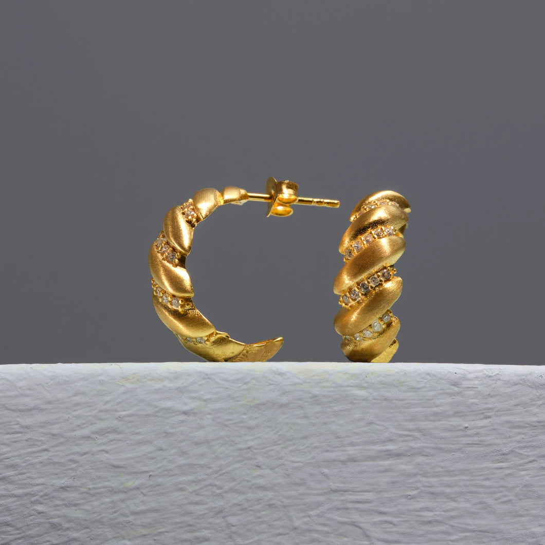 Aries Twist Earring - Small
