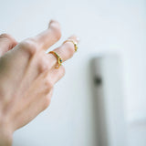 Evil Eye Blue Topaz Ring