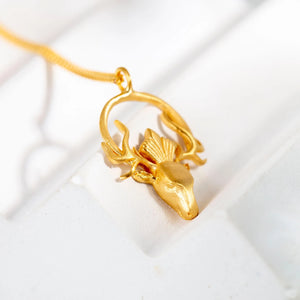 Deer Goddess Necklace