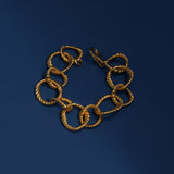Aries Spiral Chain Bracelet