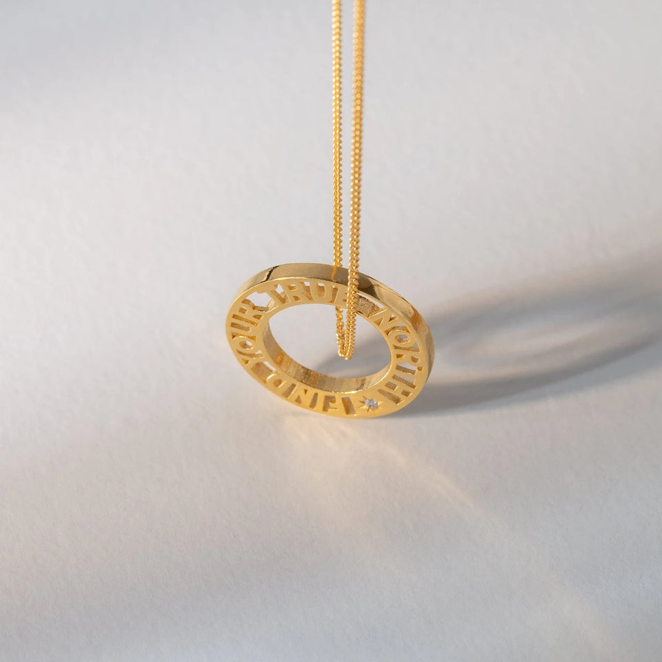 Find Your True North Necklace