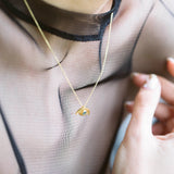 Evil Eye Blue Topaz Necklace