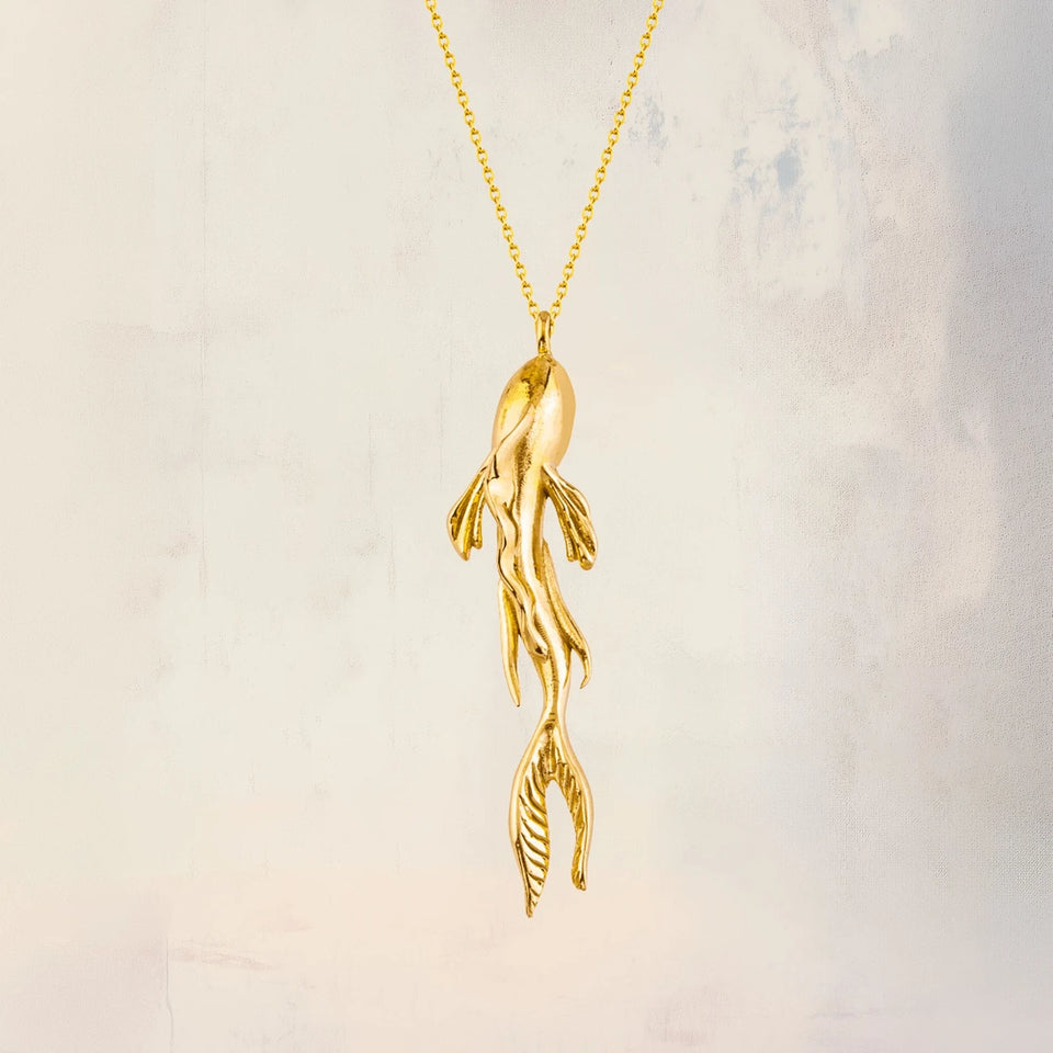 Water Prayer - Fish Necklace
