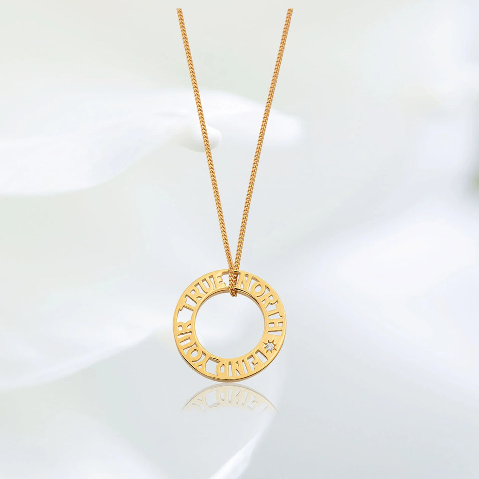 Find Your True North Necklace
