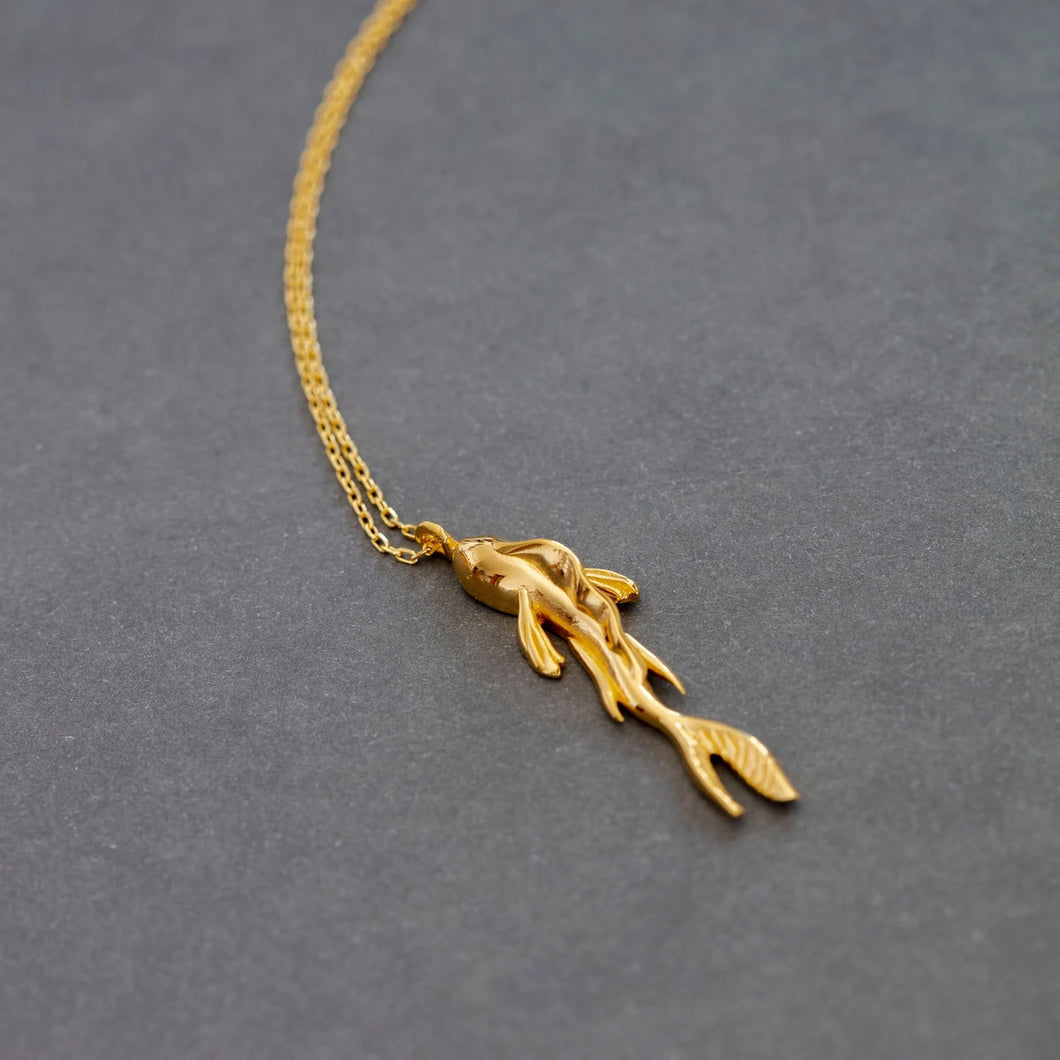 Water Prayer - Fish Necklace