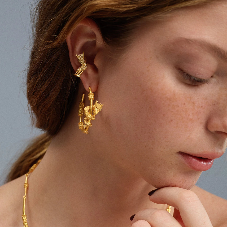 Dragon Wrapped Earrings