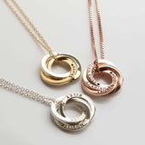 Russian Ring Family Necklace