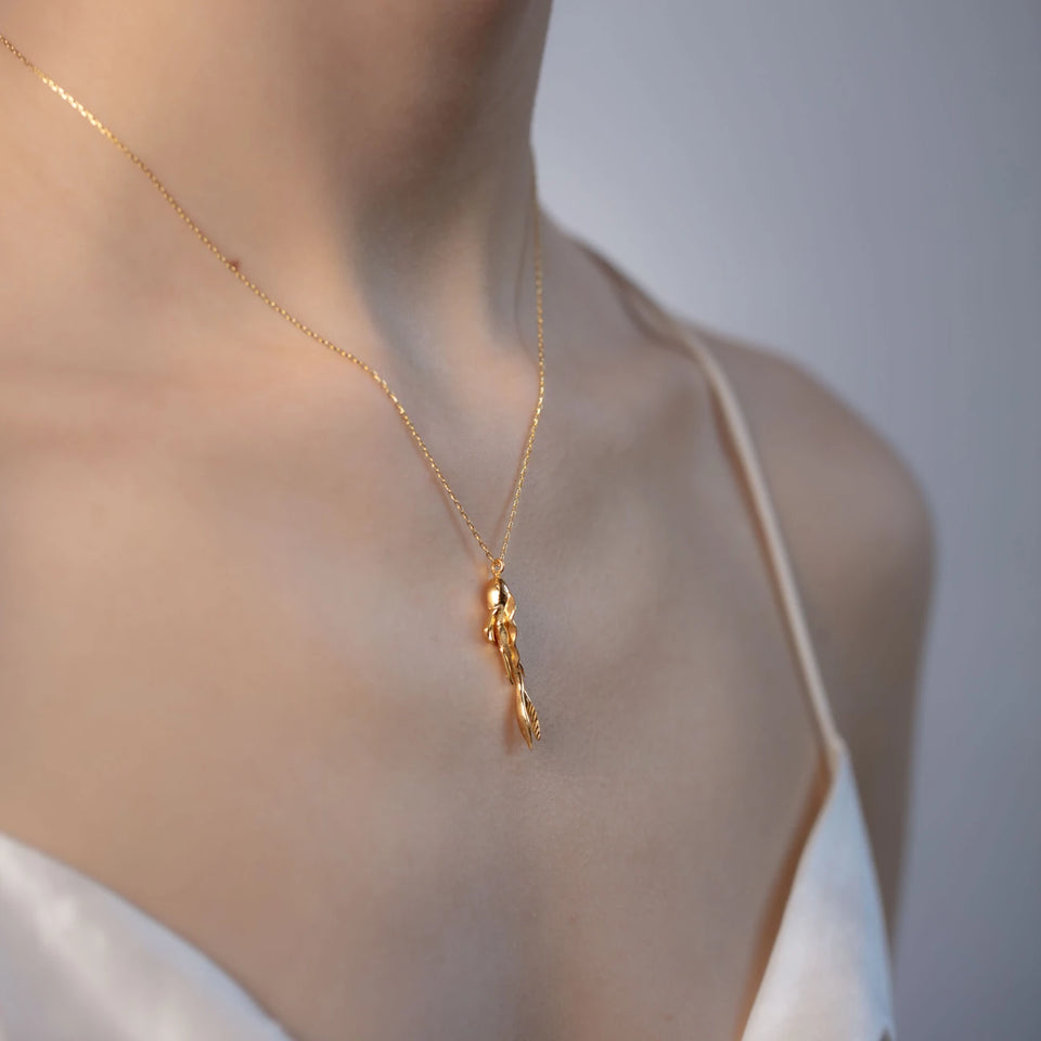 Water Prayer - Fish Necklace