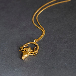 Deer Goddess Necklace