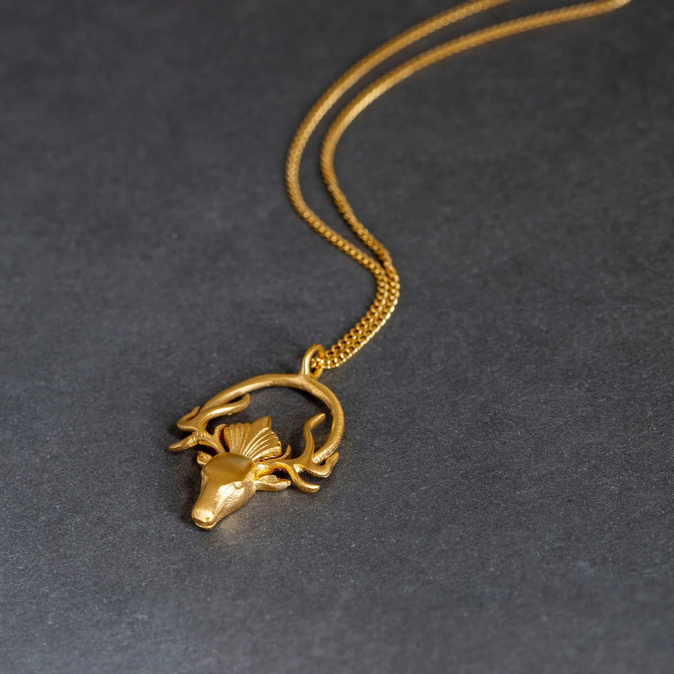 Deer Goddess Necklace