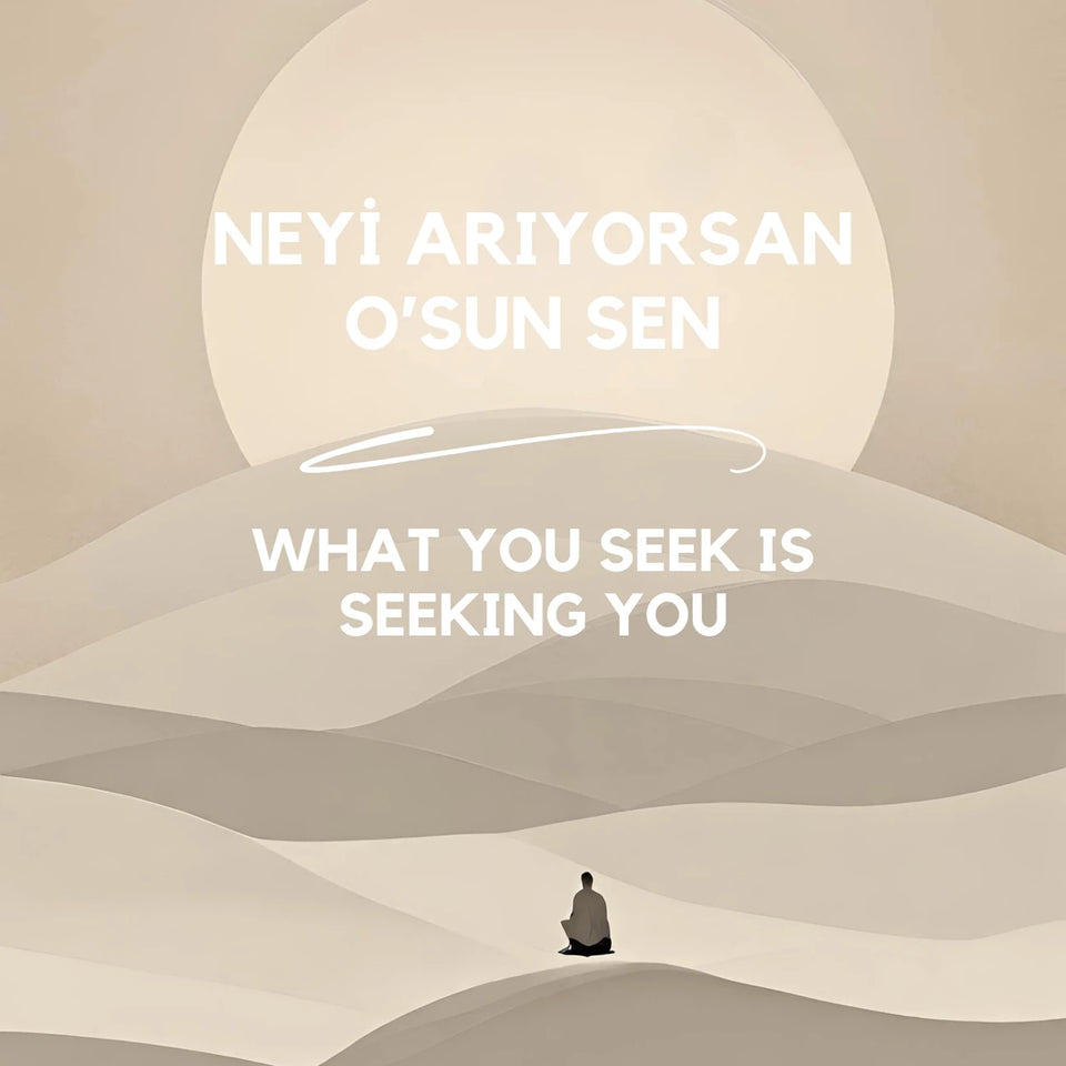Rumi Necklace (You Are What You Seek)