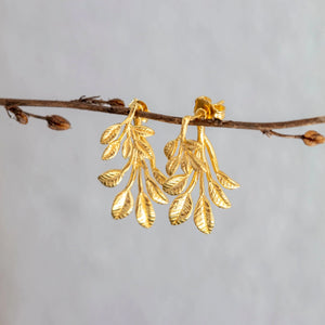 Kübey Hatun Leaf Earring