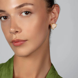 Geranium Leaf Earring Powder