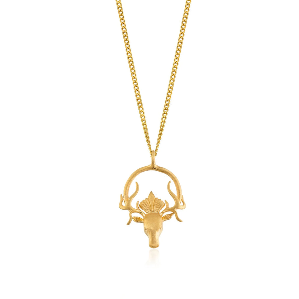 Deer Goddess Necklace