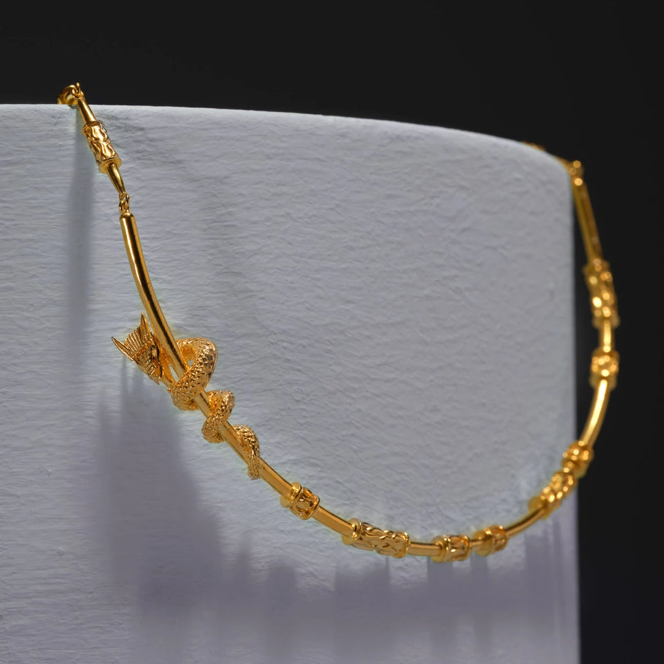 Dragon Wrapped Choker Necklace