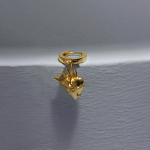 Dragon Heart Earring (single)