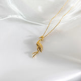 Crane Necklace